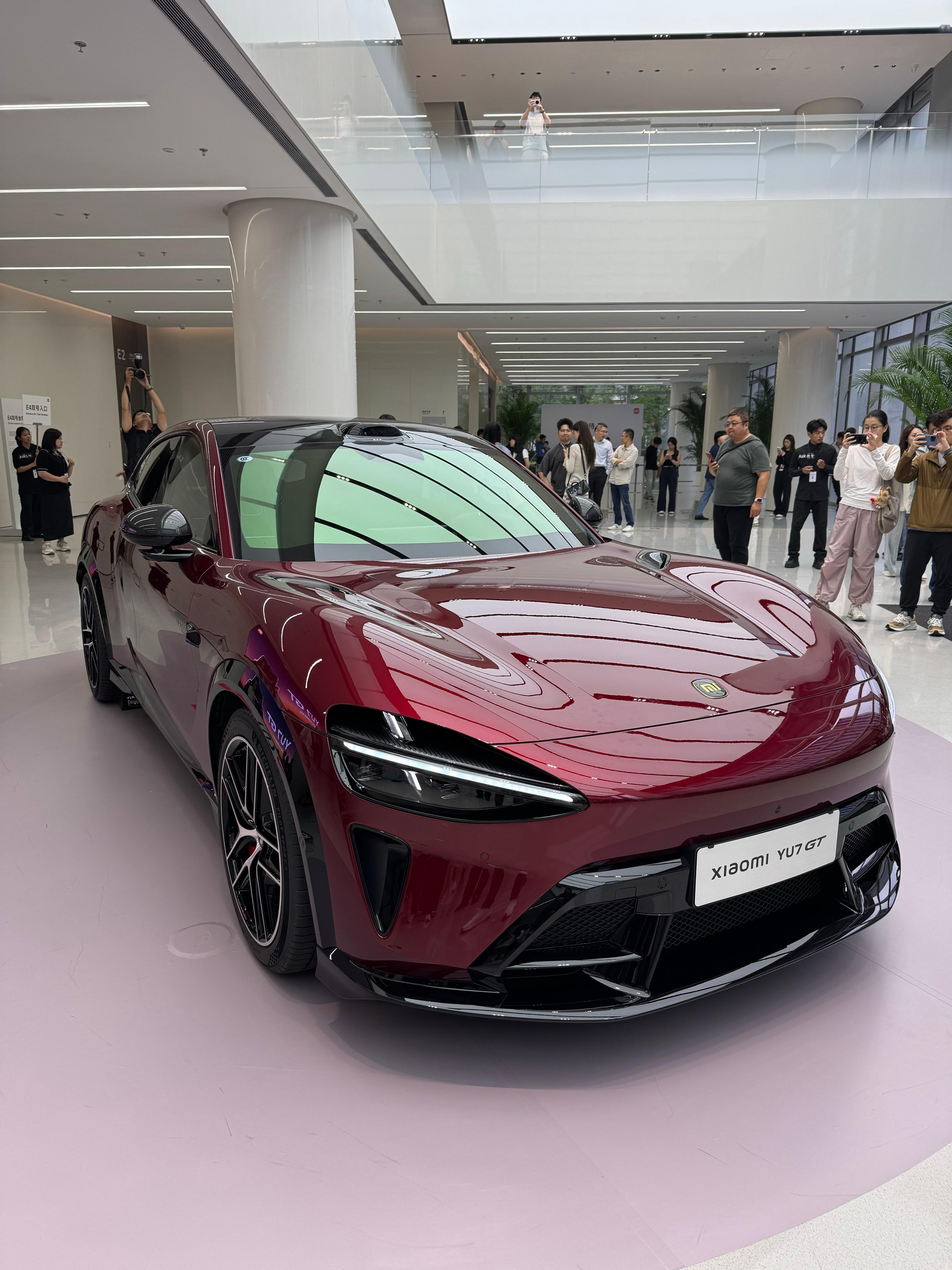 小米YU7 GT，就问帅不帅？ 北京·小米未来产业园