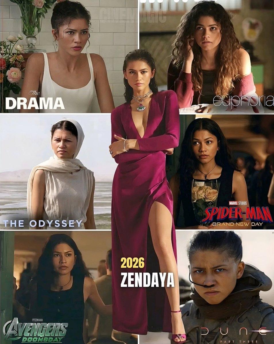 Zendaya 今年火力全开！