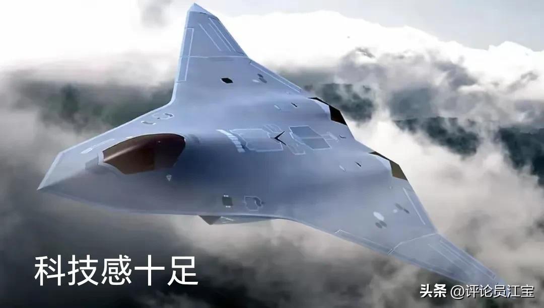昨天，中国试飞六代机，难怪外国博主会说，这是“中国航空的飞跃…”
确实，光看外形