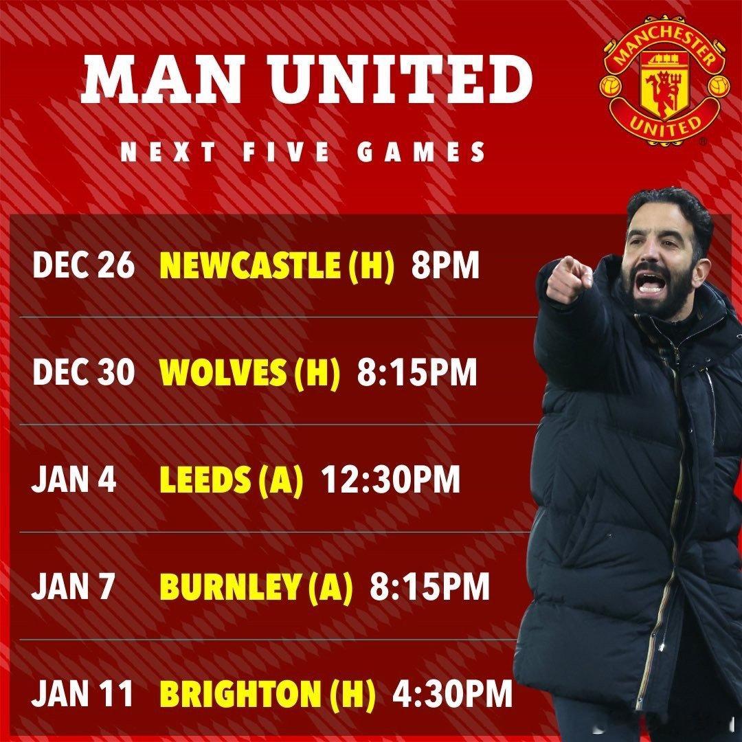 【B费可能因为腿筋伤势错过曼市德比】太阳报SL：🚨B费将缺席曼联接下来的一系列