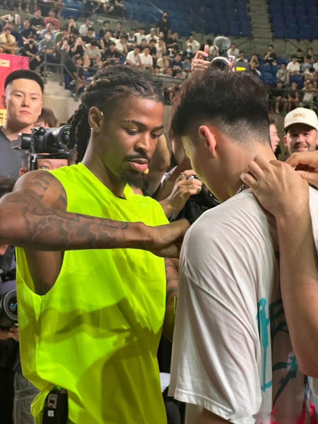 优质偶像Ja Morant🔥莫兰特中国行莫兰特宠粉是认真的 ​​​