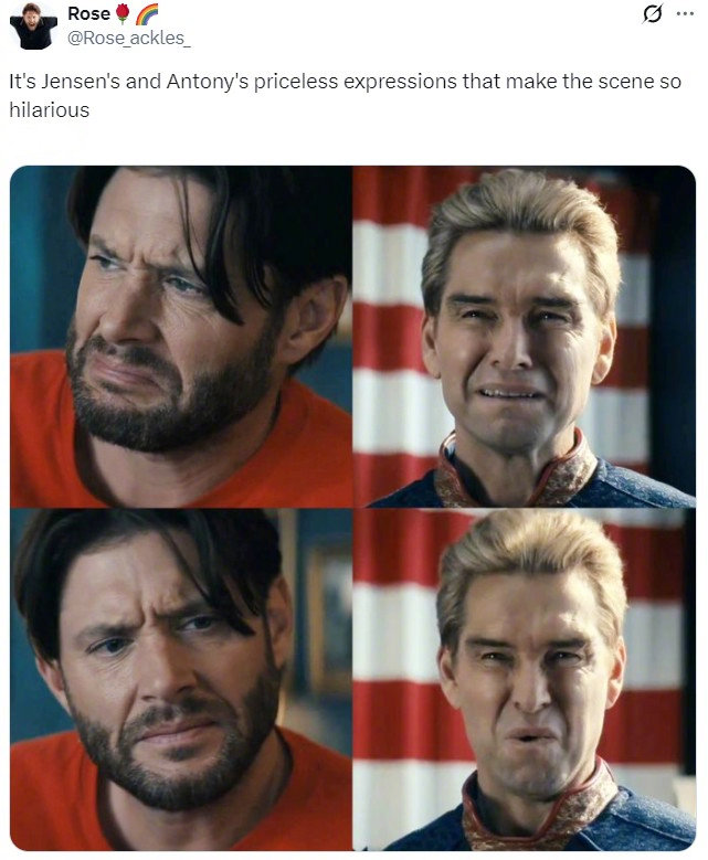 黑袍纠察队第五季终极预告 在预告震撼中的外粉们玩梗热议：《邪恶力量》里似曾相识但