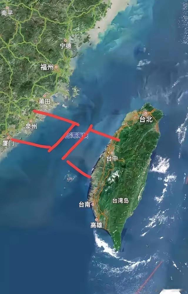 台湾问题之所以成为问题 就是因为那道不宽的海峡，即便现在台湾回归，搞不好还是因为
