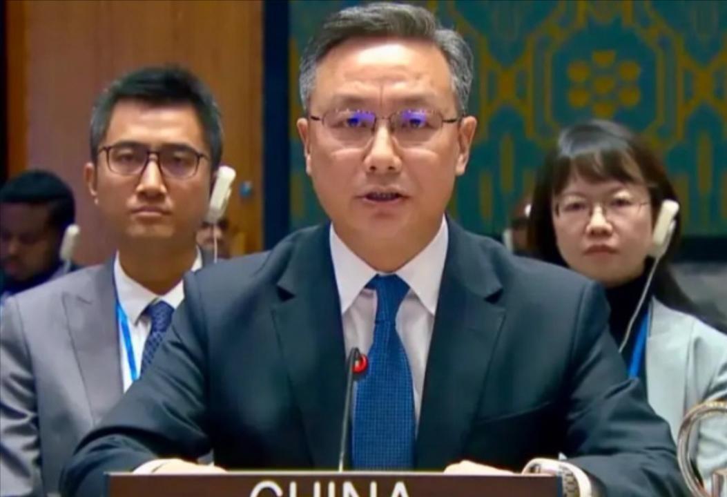 10月1日联大全会上，中国代表孙磊把话说得很直白：安理会要是通过了美国那份草案，