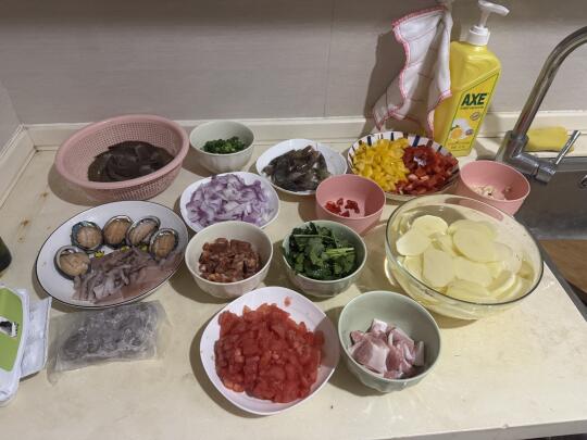 做菜最痛苦的环节，备菜！