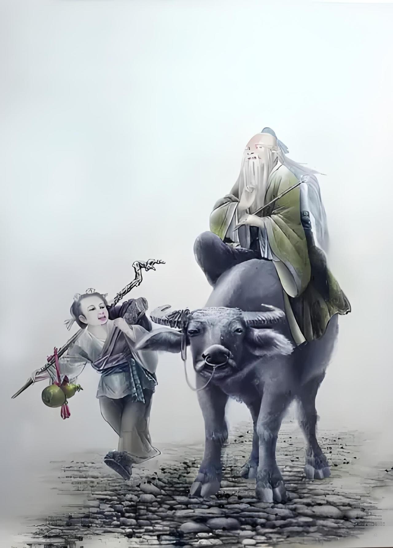 莫笑老者骑笨牛，
走走看看慢悠悠，
日速可行八百里，
……请友续句……？

上联