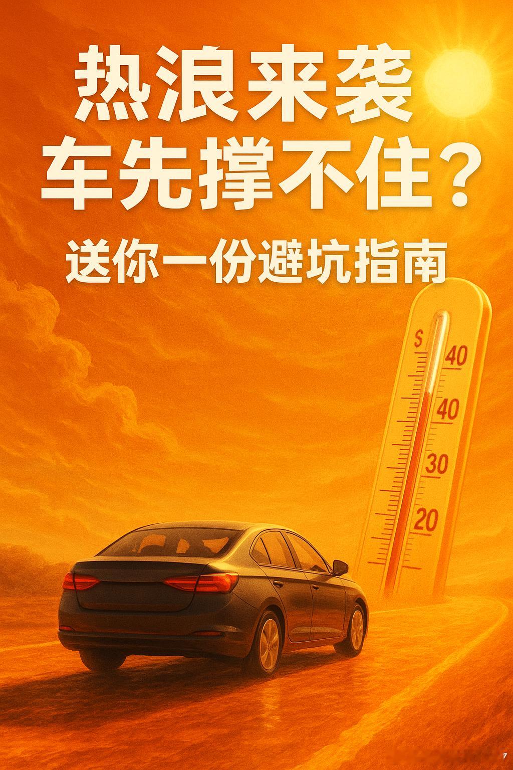 夏季用车安全大揭秘 夏季来了，不管是人还是车，出行也要上各种防护了。有数据显示，