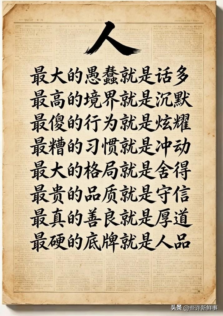做到的都是高人
这些话说的太对了