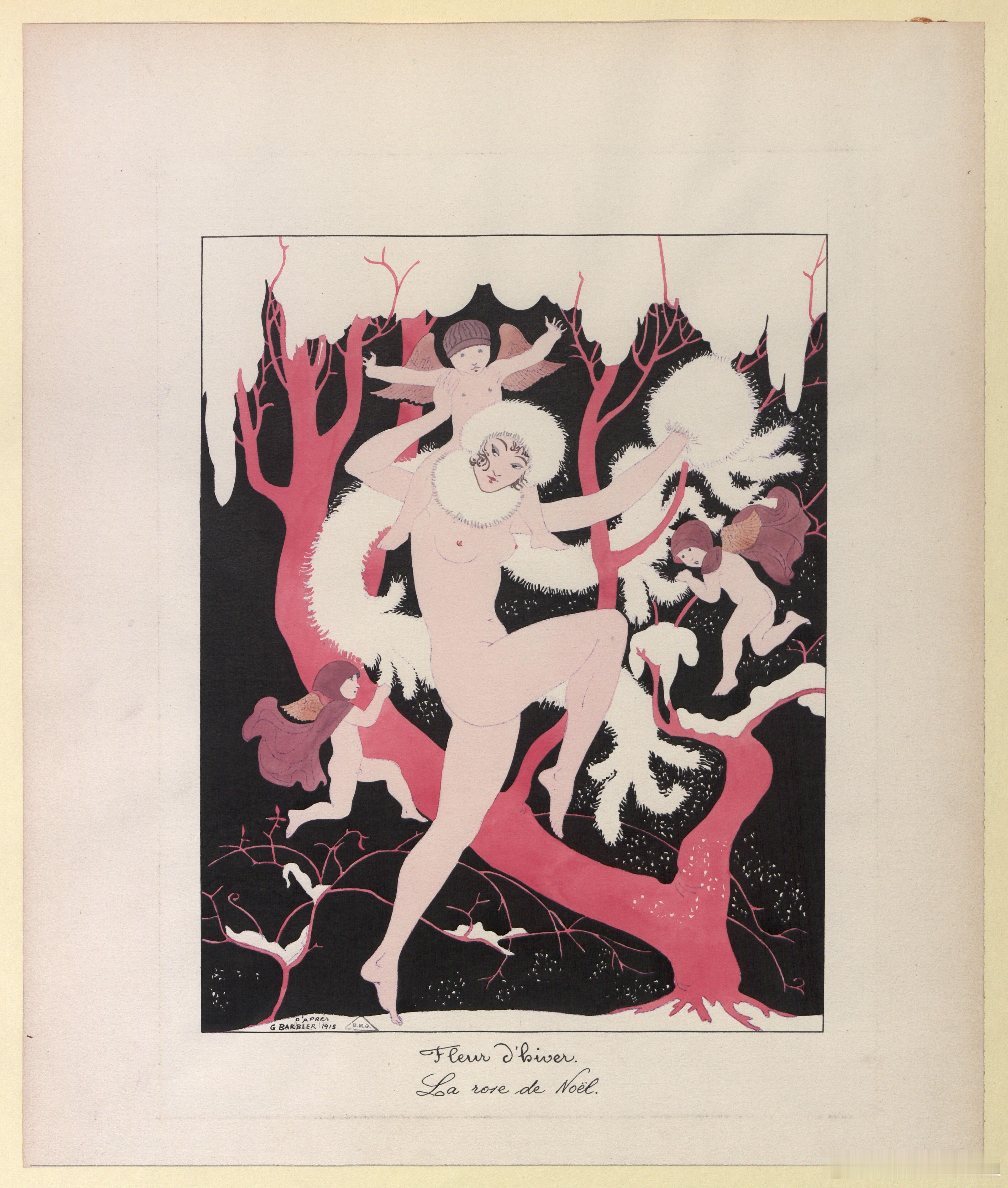 西洋历史文化鱼缸 法国著名插画家乔治·巴比尔（George Barbier，18