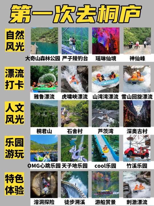 桐庐游玩攻略&公司团建&看这篇就够了❗