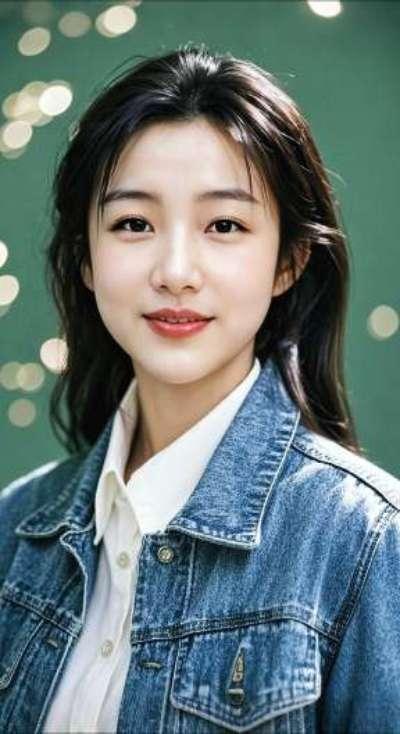 AI扩图 AI青衫俊颜