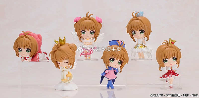 魔卡少女樱魔卡少女樱 魔卡少女樱 gsc盲盒系列和之前的惊喜粘土人不是一个系列