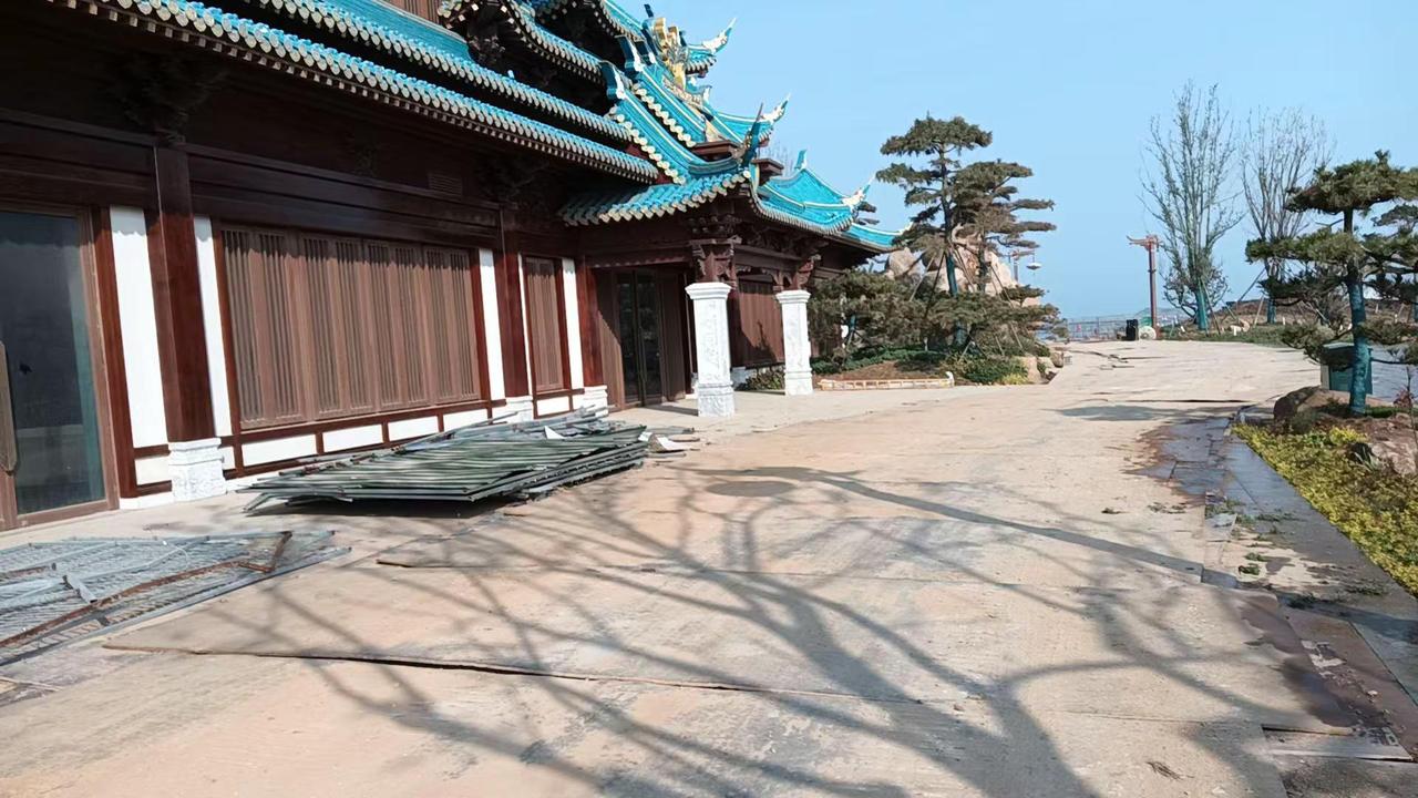 建设中的，人间仙境，崆峒岛。