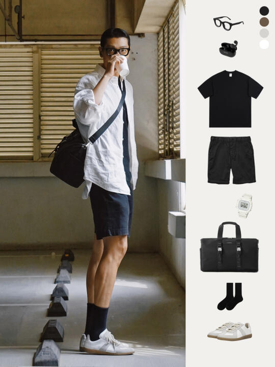 👨🏻40+叔叔｜男生夏季cleanfit简单出门