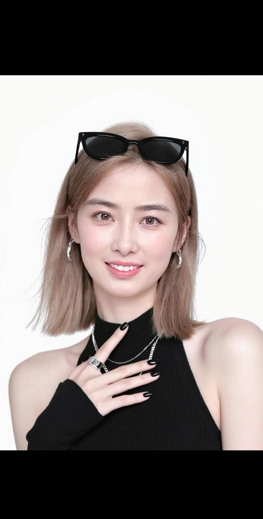 姐妹们看看这个短发 适合我吗？AI酷感头像