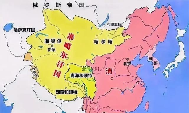 清朝抓住了最后的机遇开疆拓土，如果当时没有把新疆、西藏和青海拿下，后来再想拿几乎