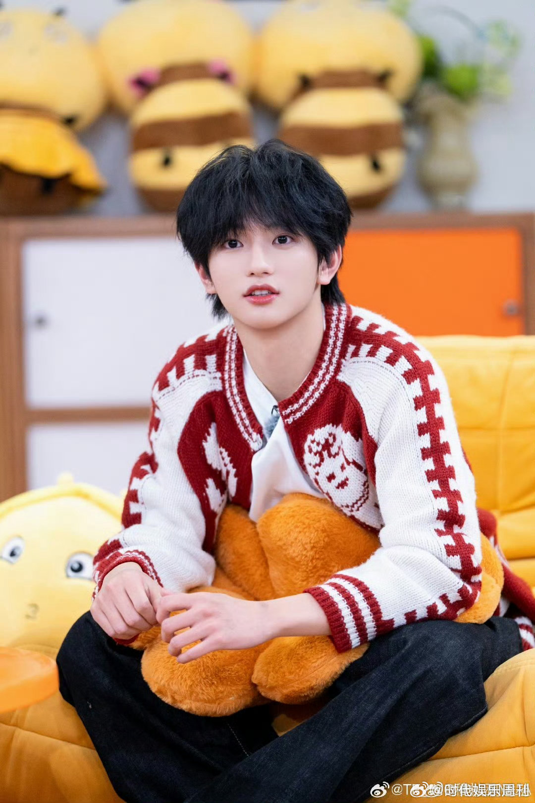 穆祉丞被汪铎夸成翘嘴汪铎给穆祉丞夸翘嘴了汪铎给穆祉丞夸成翘嘴前辈的认可对少年来说