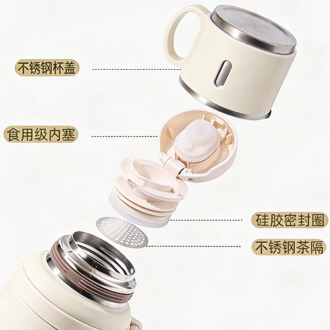 哆啦a梦 带个货，支持一下啦 哆啦A梦316不锈钢保温杯大容量水壶杯盖可当杯子新