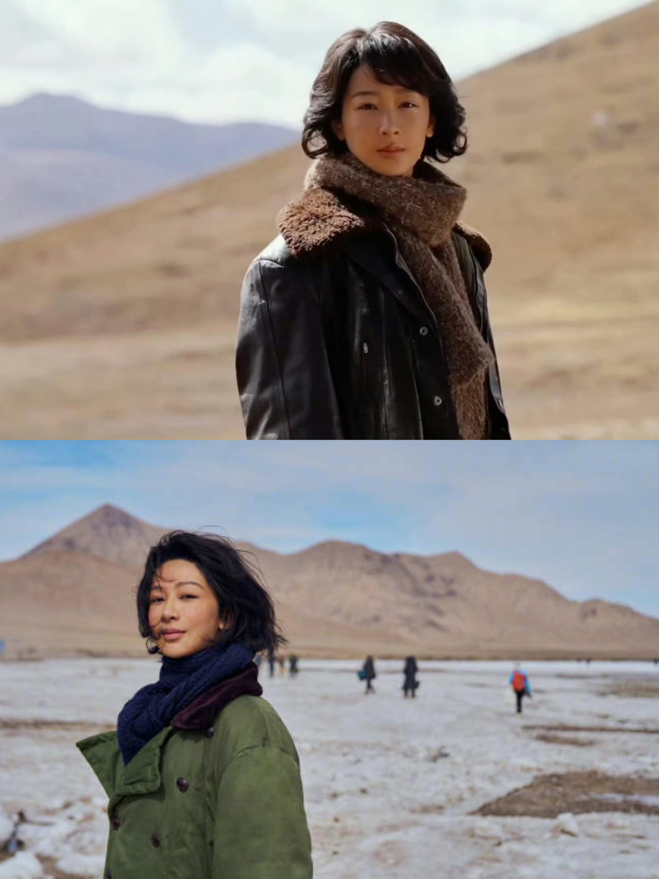 杨紫白玉兰视后生命树巡山队里的白菊，温柔坚定的站在那里，保护着这片土地，每一个镜