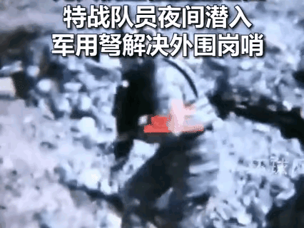 我们的特战队员，也在演练这个绝活，实实在在说，只要我们想用这一招，也是水到渠成，