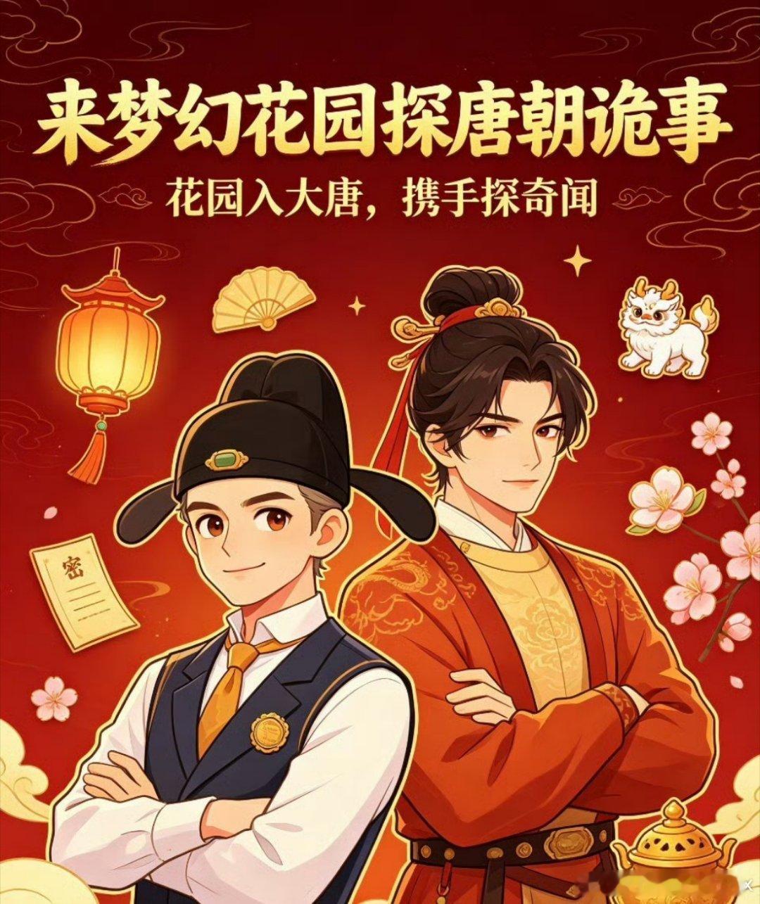 梦幻花园来梦幻花园探唐朝诡事盼了许久的梦幻花园与唐朝诡事录之长安联动正式上线，这