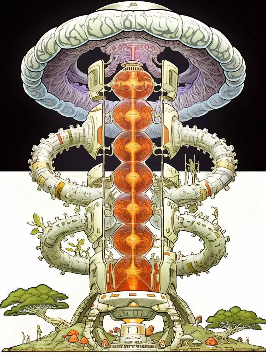 双旋生命树/基因调整装置