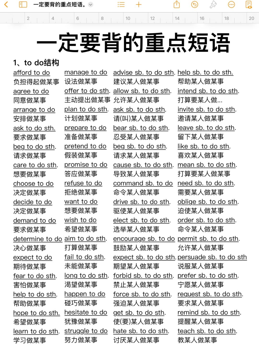 5天背完！你的完型就稳了！！稳上125+！