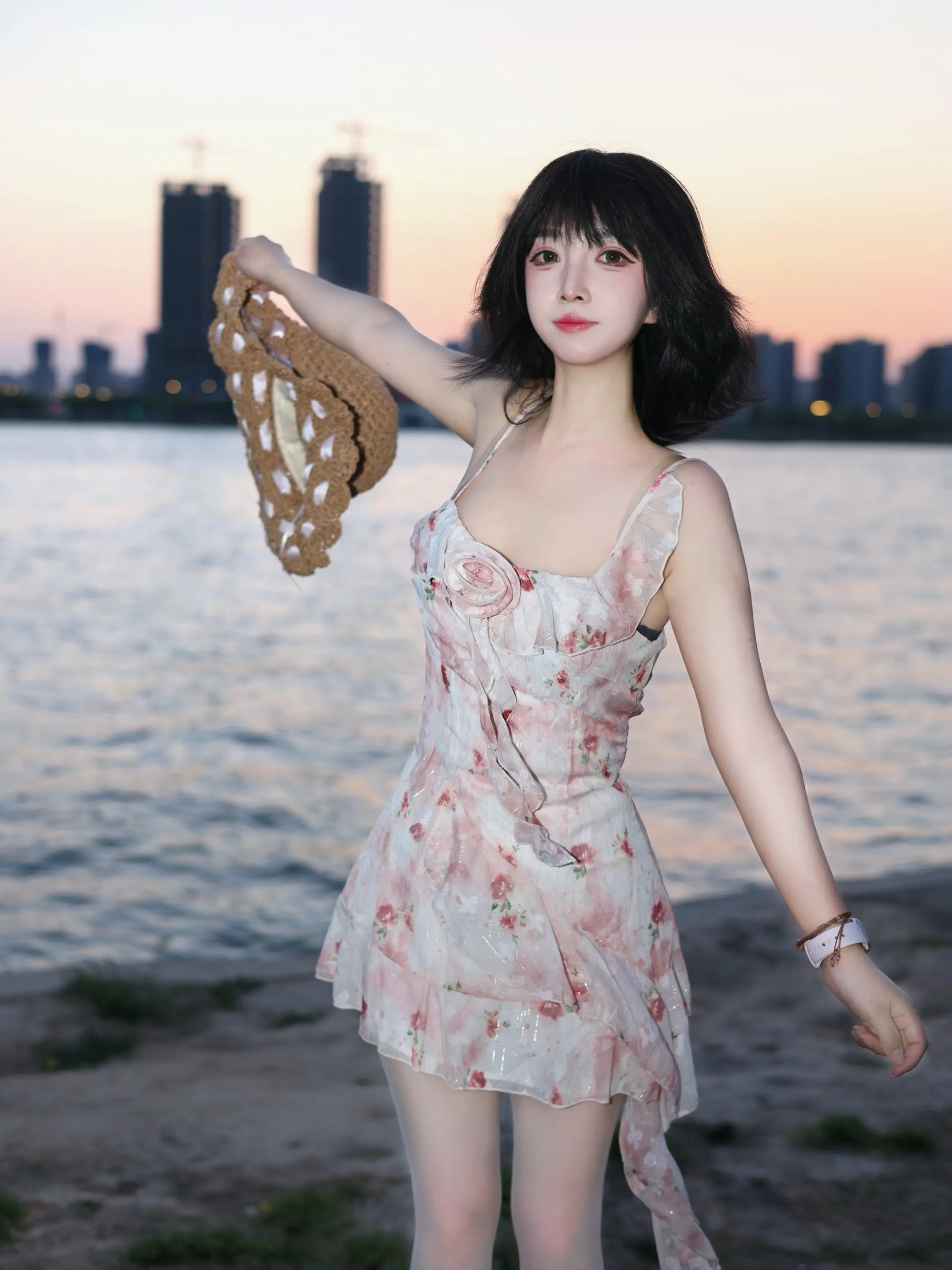 西安后海。