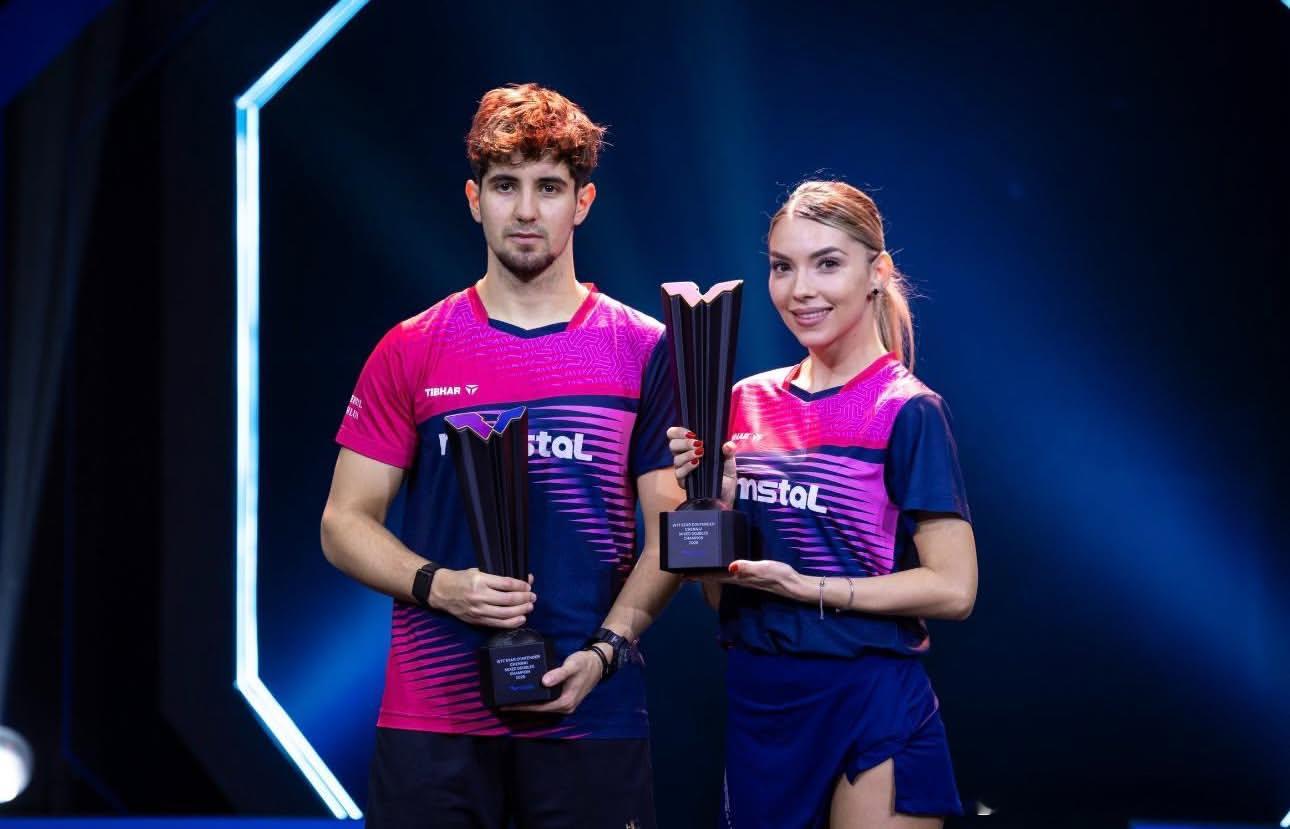 WTT球星挑战赛金奈站2026 混双颁奖仪式🏆 