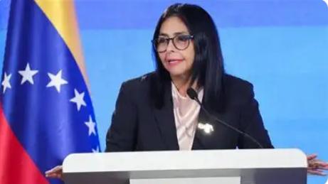 委内瑞拉副总统罗德里格斯绝对算是个“铁娘子”，在马杜罗“被掳”之后，她力挽狂澜，