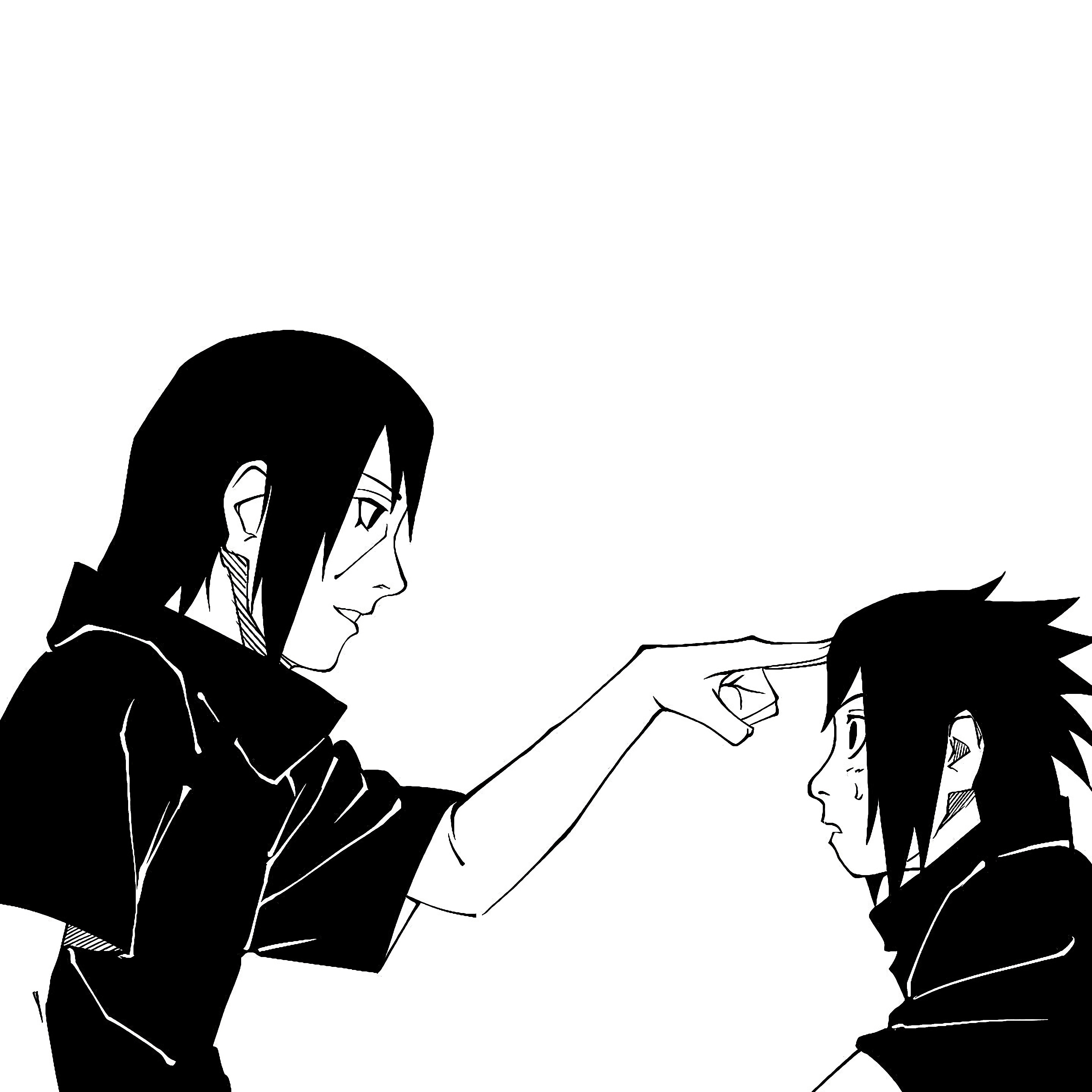 “原谅我 Sasuke，这是最后一次了。” 