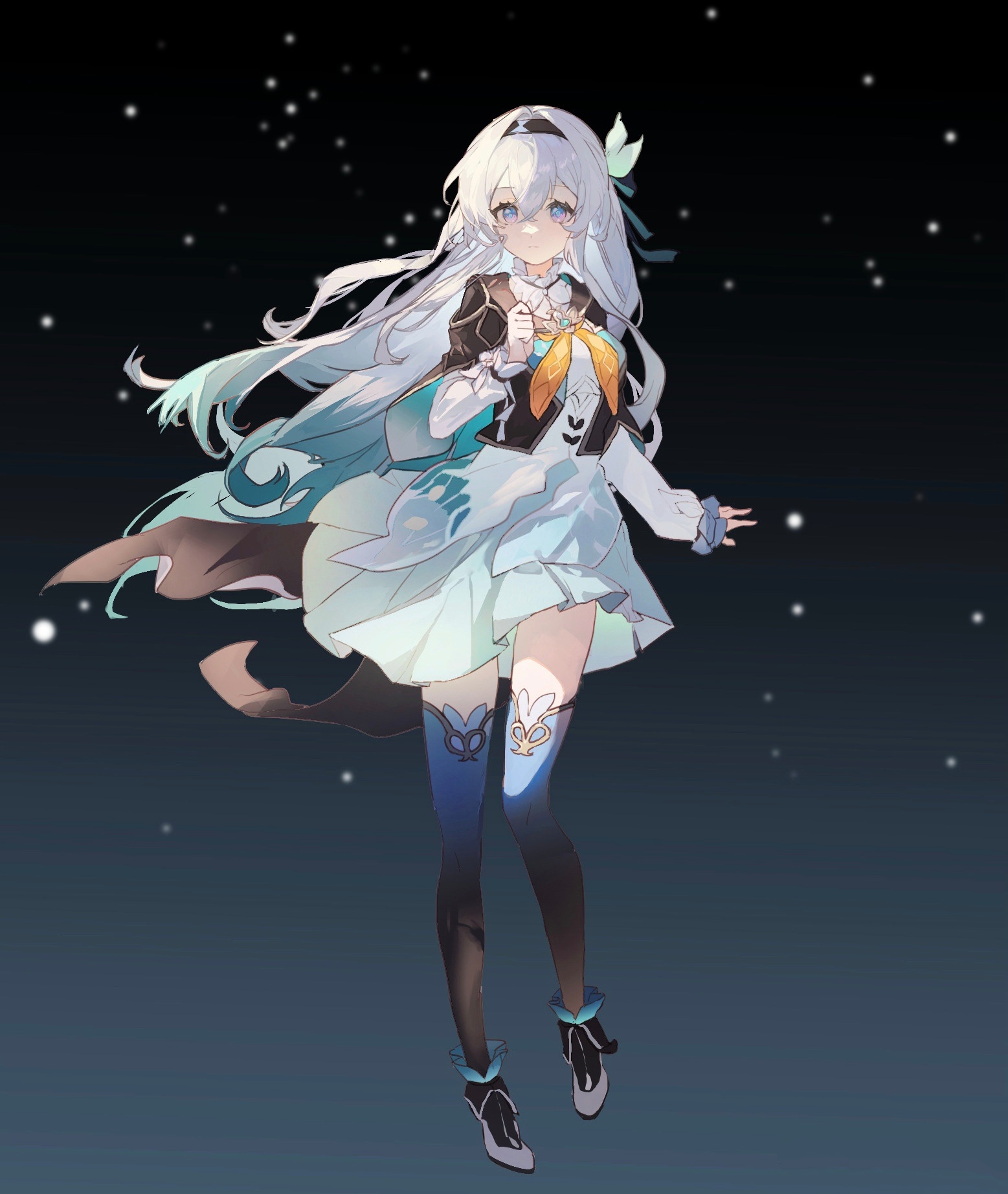 #崩坏星穹铁道# 【流萤】🥰🥰🥰lp能不能快快上线！！！画师：*已授权转载