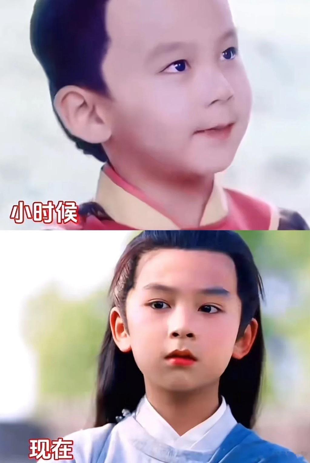 男孩童星小时候和现在对比，这长相真的跟开盲盒一样。 