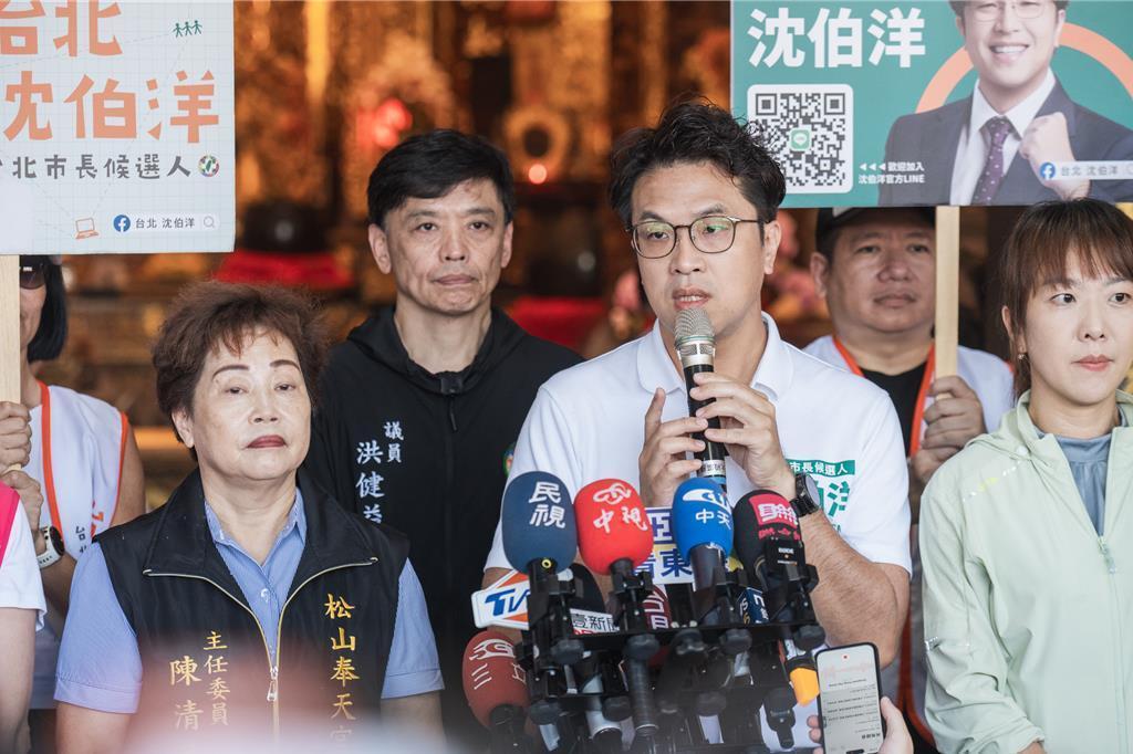 沈伯洋批内湖塞车“塞掉人生” 北市府：为选举消费内湖交通
民进党台北市长参选人、