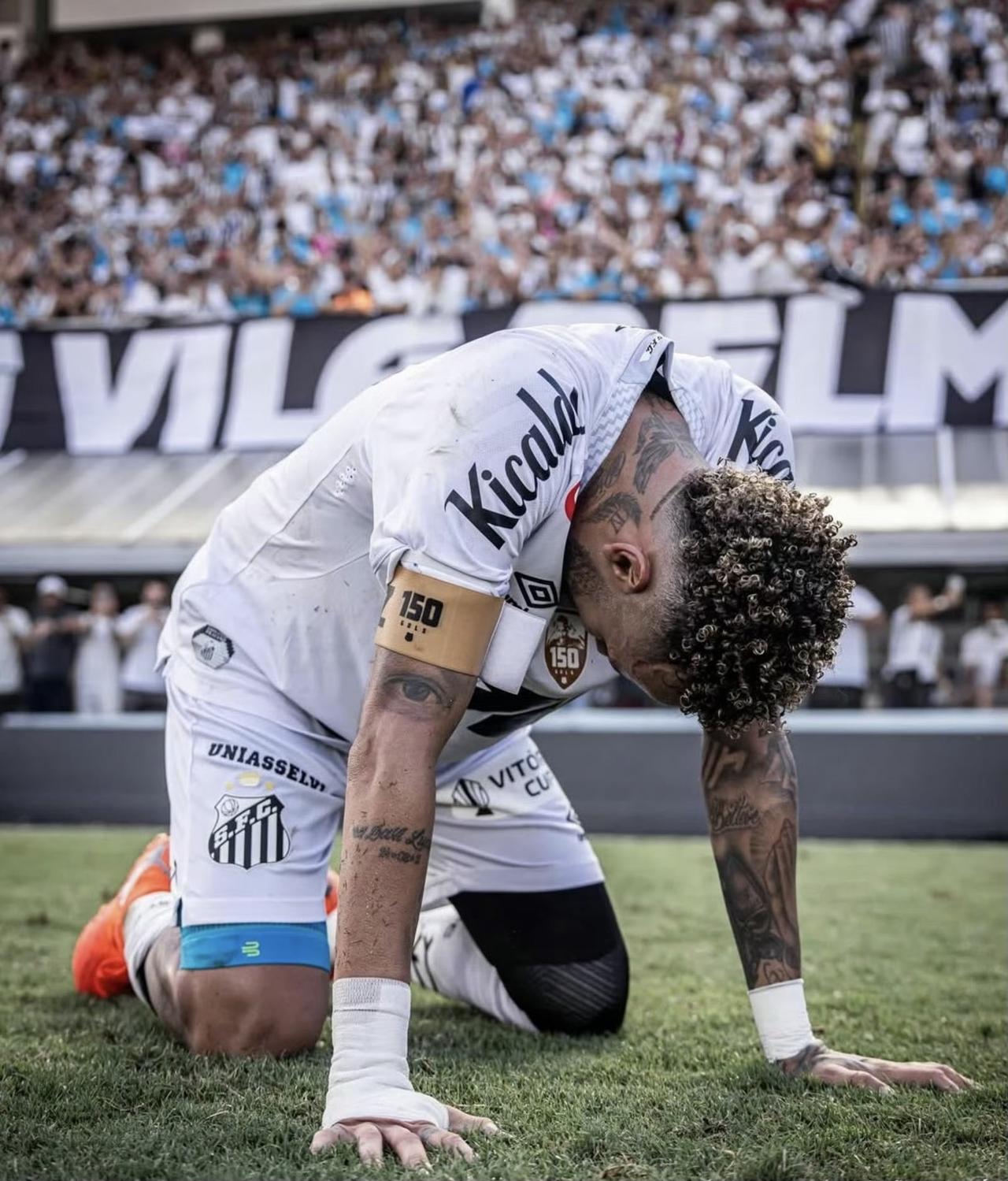 2026年圣保罗州锦标赛1/4决赛，桑托斯1:2新奥里藏特人，内马尔图集。