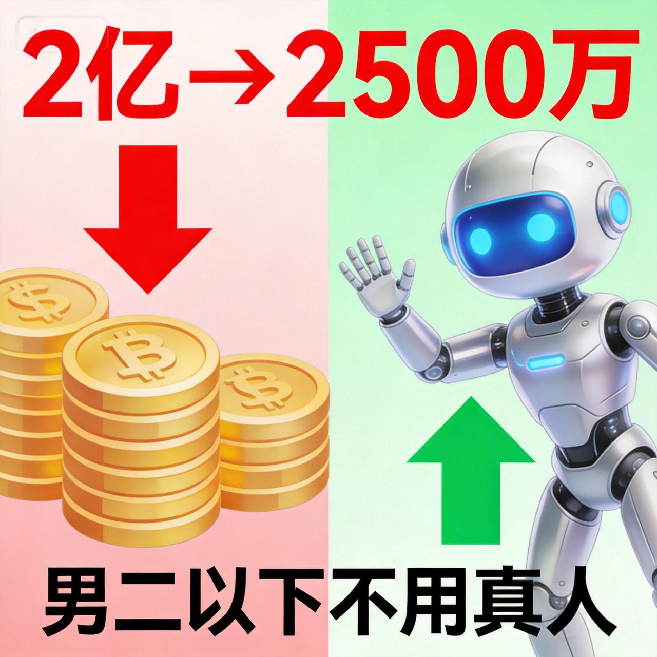 演员片酬从2亿降到2500万！降了90%，AI演员却比真人还火

一组数据放在一