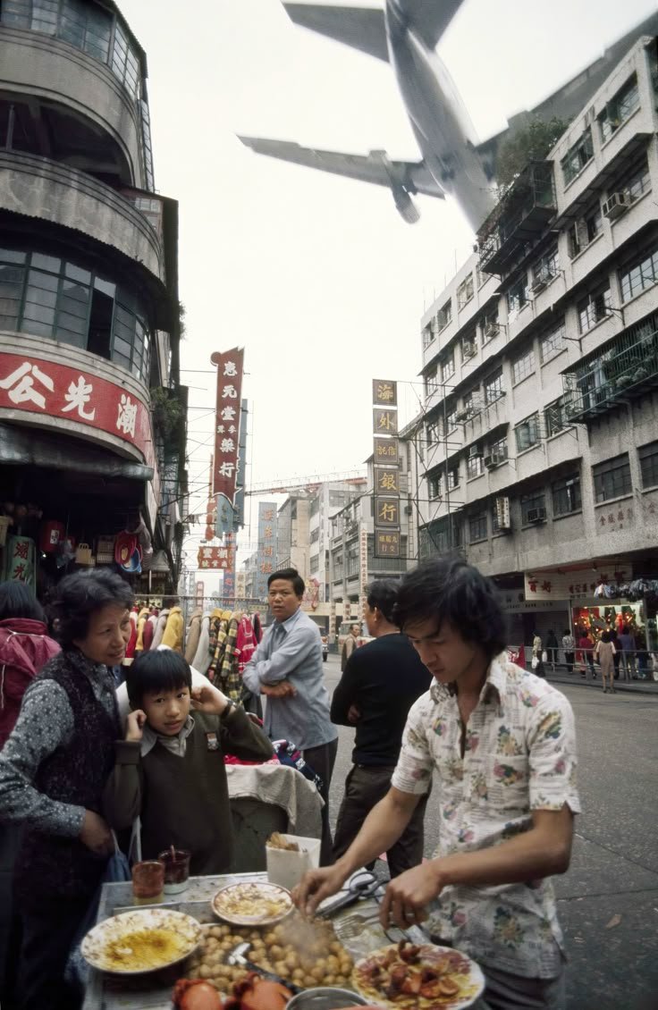 1970年代，香港九龙。（拍摄：Bruce Dale） 