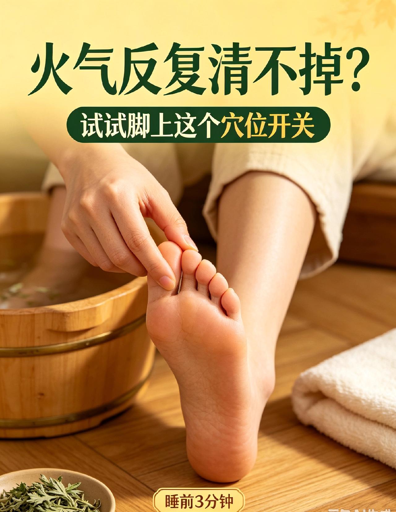 大敦穴：脚趾头上的疏肝开关，化解一身憋出来的火气
 
⚠️温馨提示：内容仅作养生