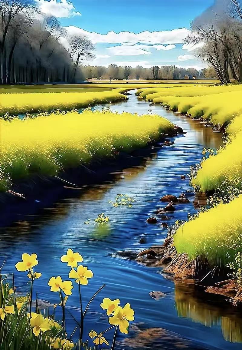 三月已去，四月首发。岁月不居，时节如流。

风软三月春，雨滴倾城花。一半繁花落，