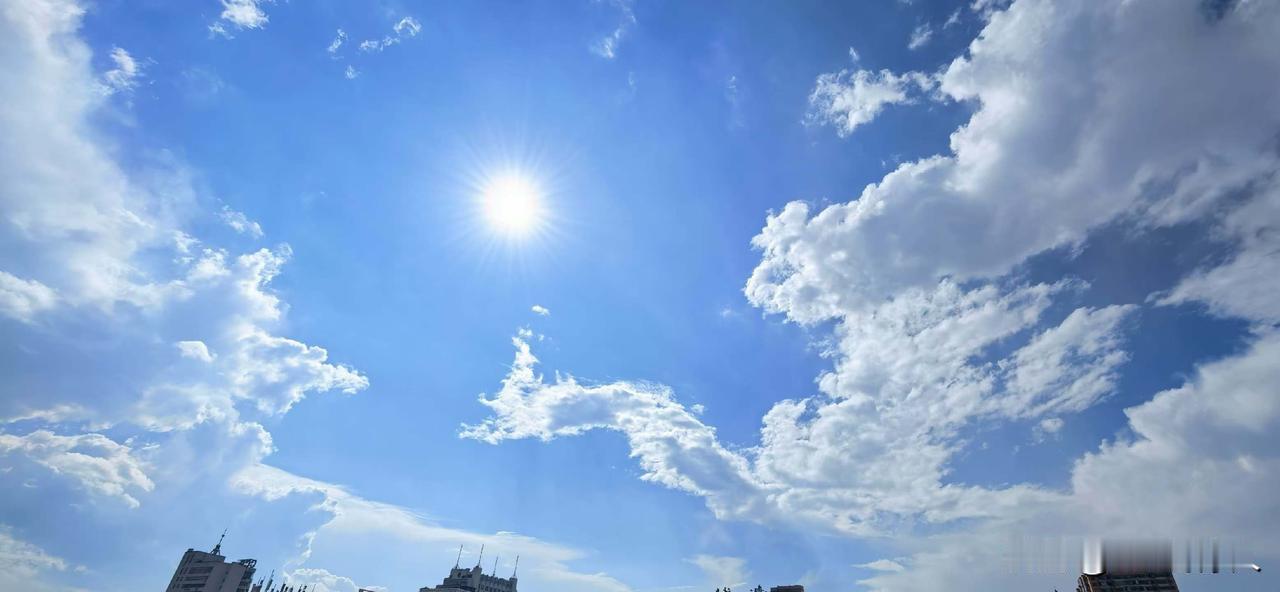 夏日爱好打卡就这艳阳天心里老舒畅了