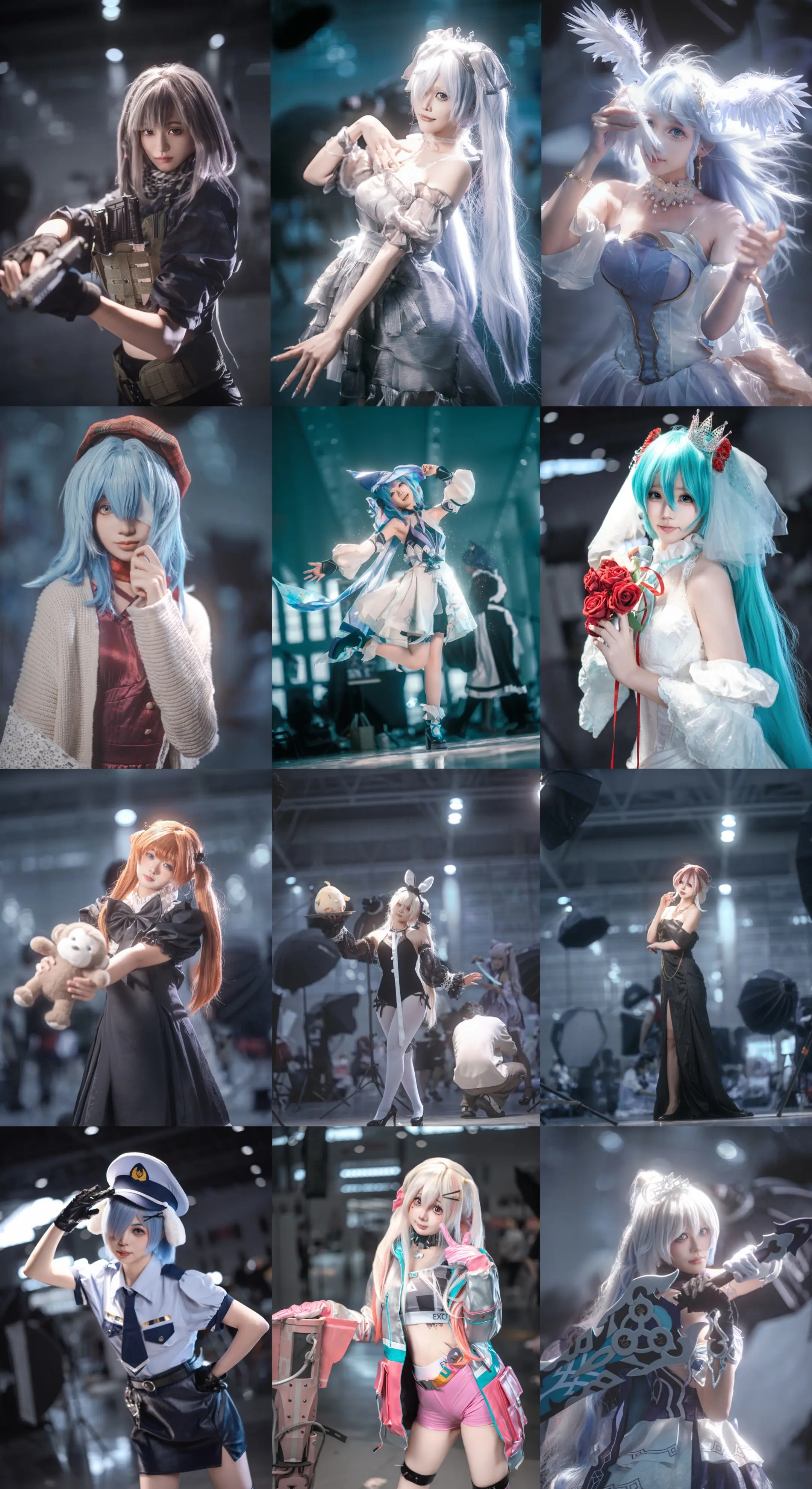 接接广州 CICF 场照，也接高质量互勉。四天全勤，场照风格如图 接单...