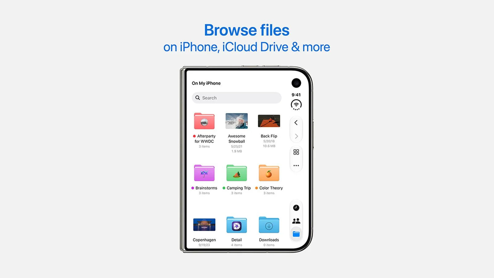 一些 iPhone Duo 苹果内置应用的截图。源自 iPad，有高于 iPad