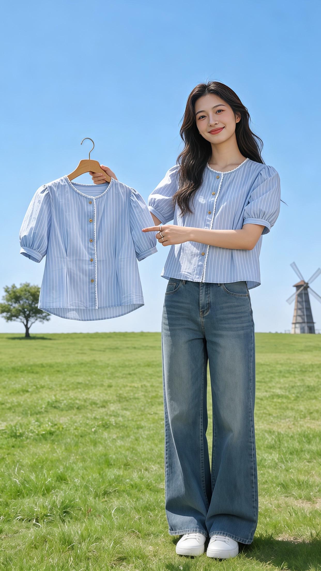 夏季短袖穿搭推荐 极简纯色上衣承包我的夏日衣橱 当方圆脸放弃幼态穿搭 ...