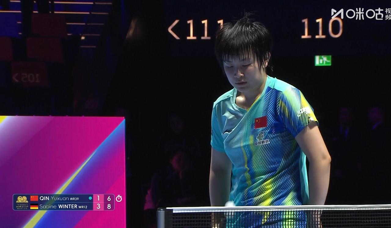 小蘑菇的世界杯之旅就这样结束了！

覃予萱能过得了早田，结果在淘汰赛的第一轮就折