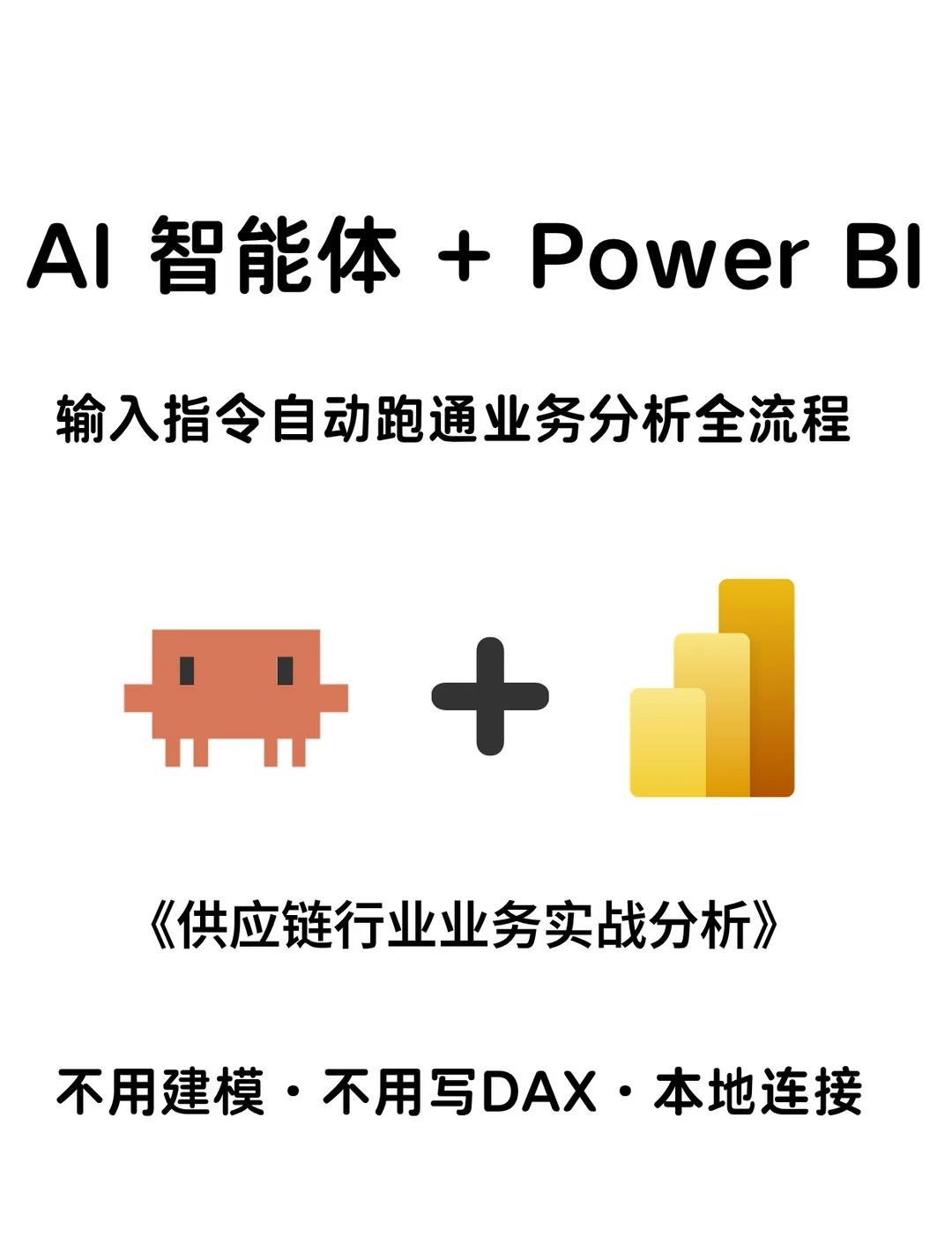 Power BI 自动化实战：供应链行业数据分析
今天分享一个完整的 AI 数据
