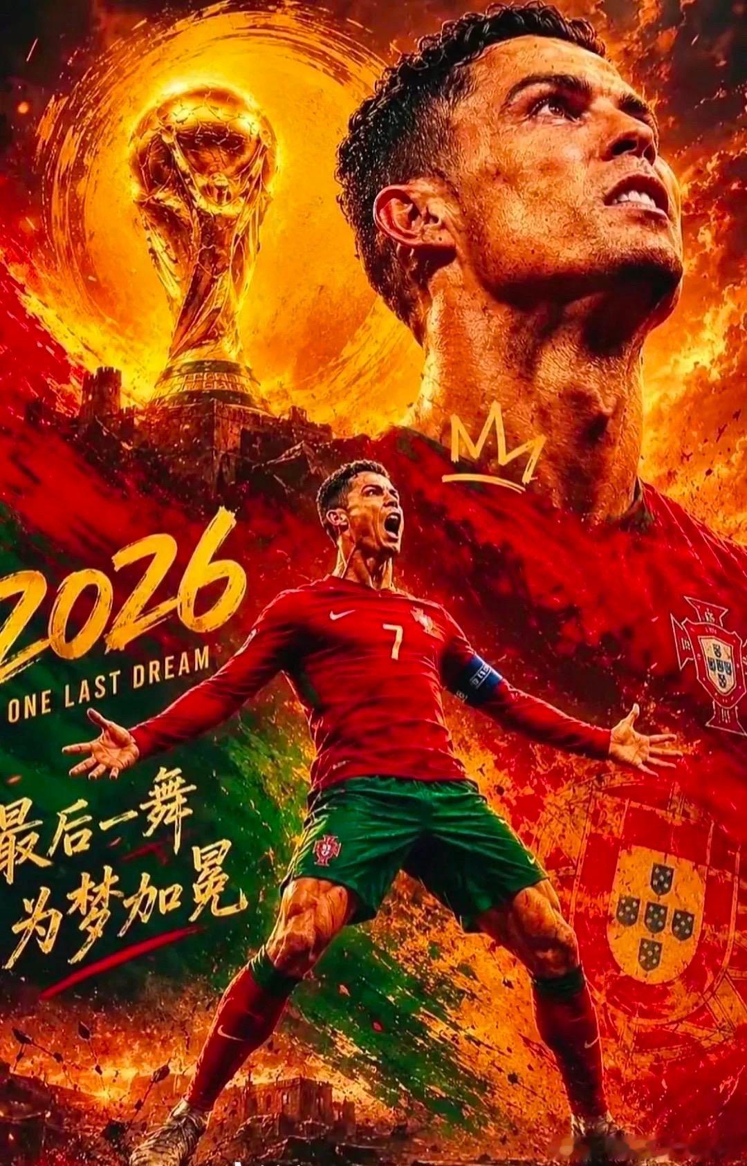 别人败给年龄，他战胜岁月，每一次登场都是奇迹！2026年世界杯世界杯