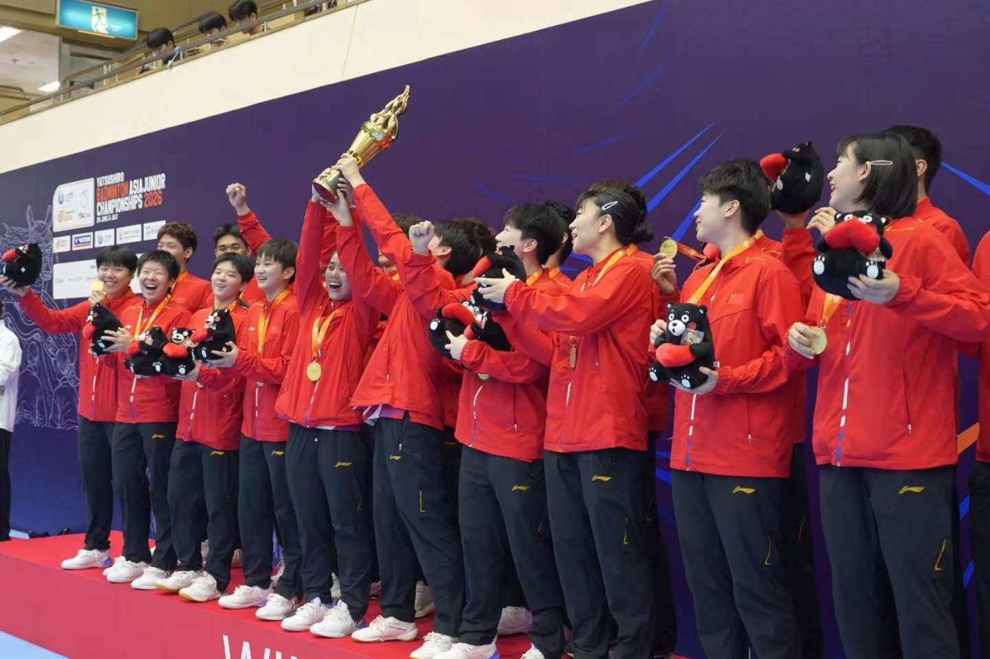 2026年羽毛球亚青赛 恭喜各位！🏆混团冠军：中国🇨🇳🥈混团亚军：中国香
