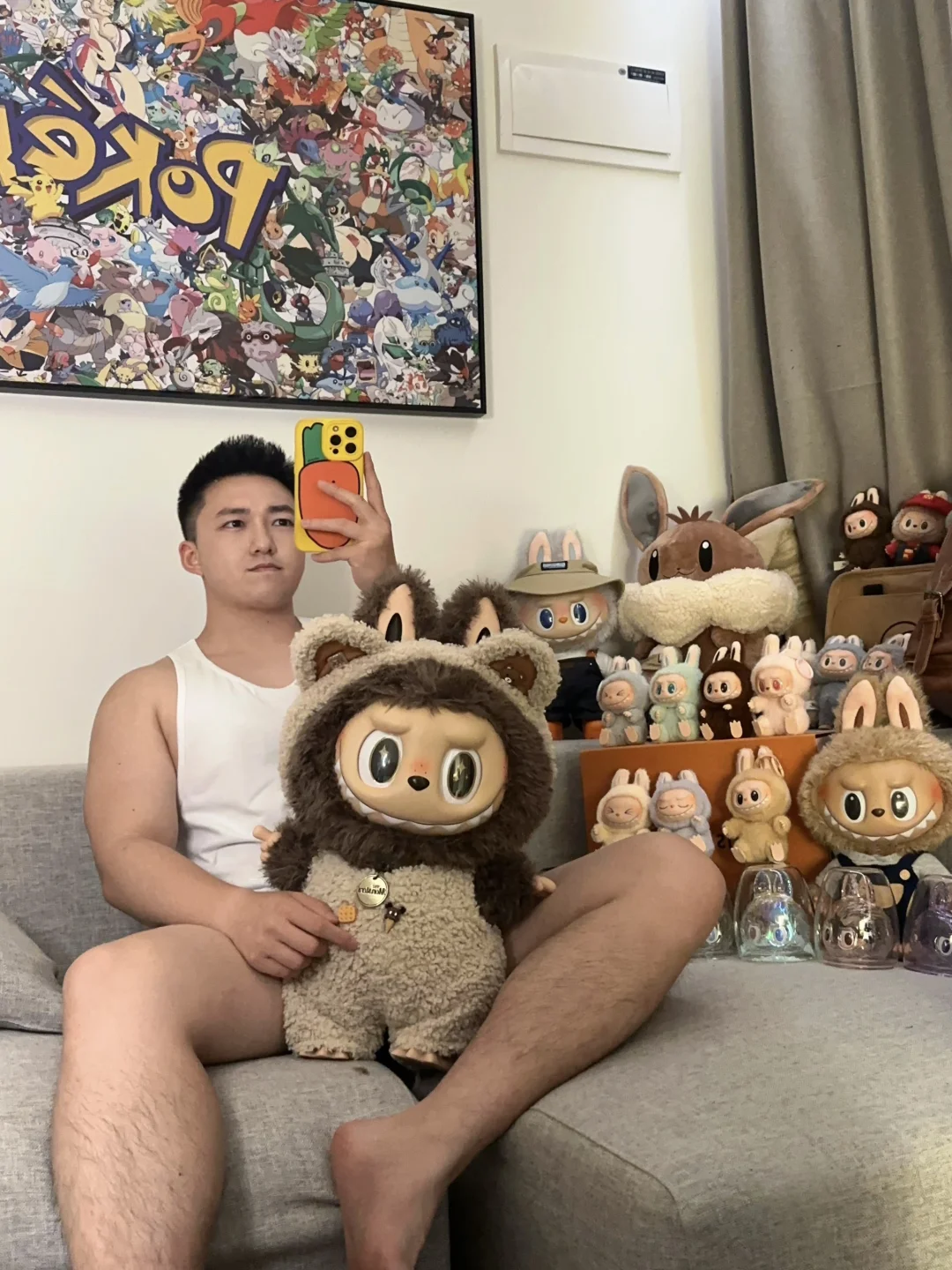 我也拥有labubu啦😍