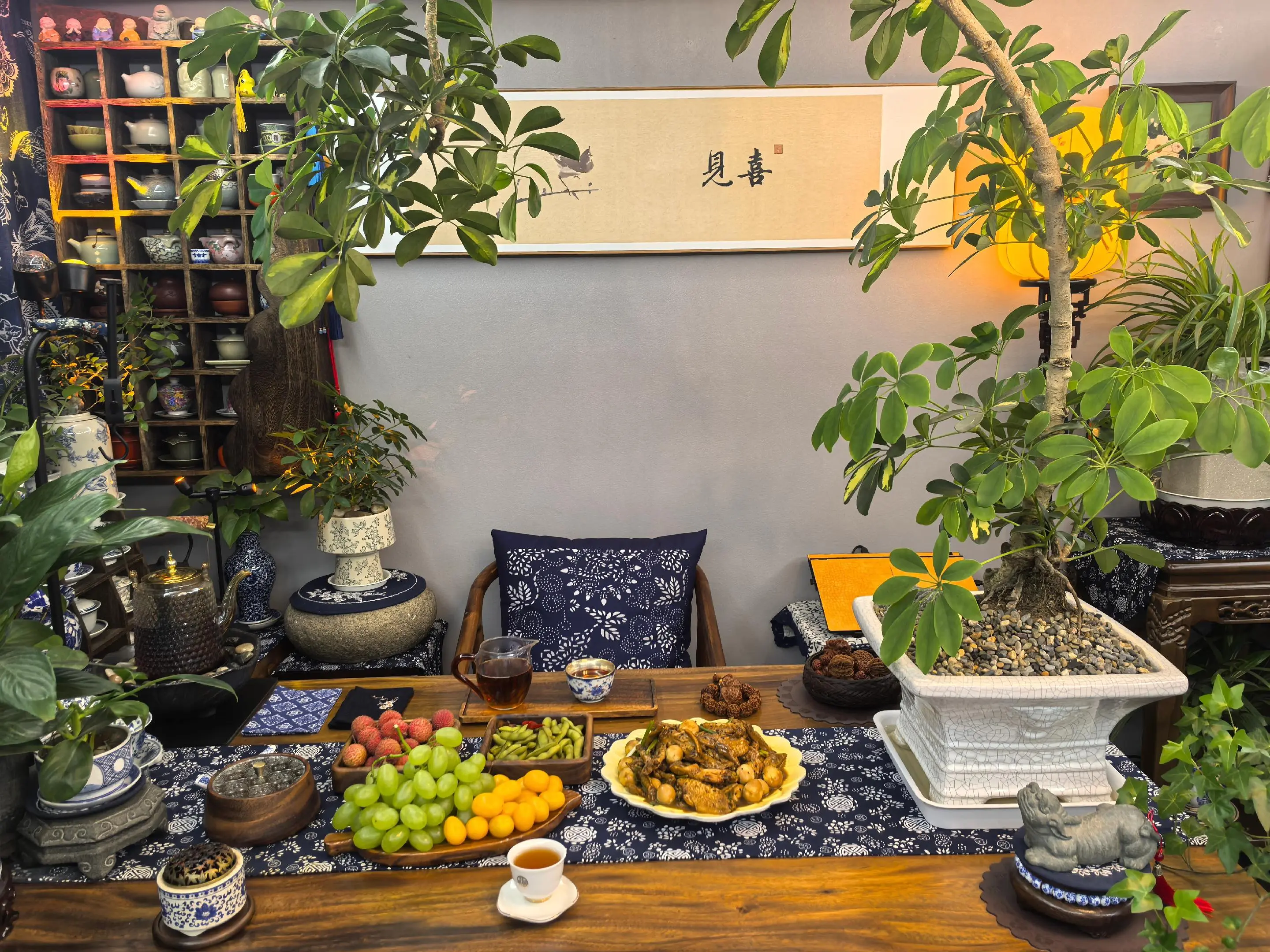 原相机拍摄  无美颜无滤镜拍摄 夜茶时光 茶空间