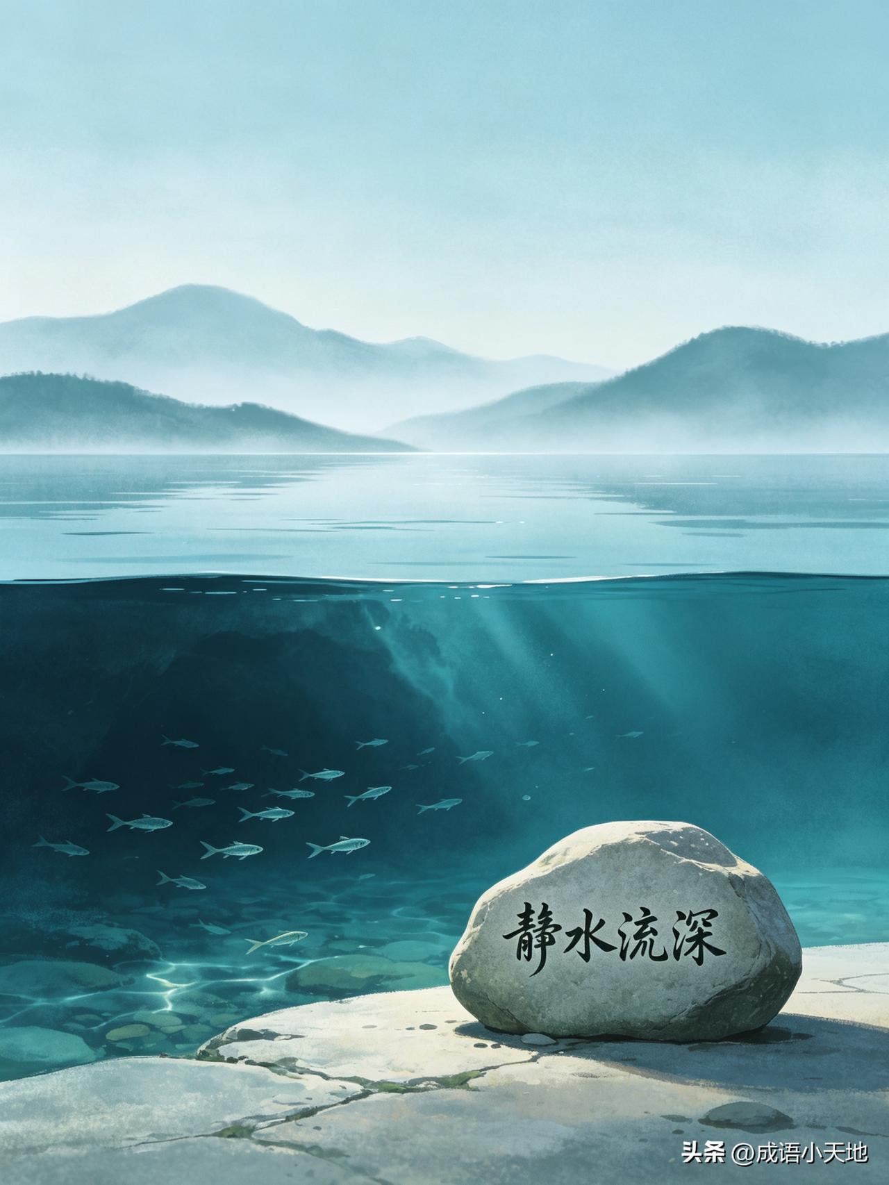 【成语】静水流深一一<<主题：情绪稳定是顶级的职场竞争力>>【正文】俗话说：“静